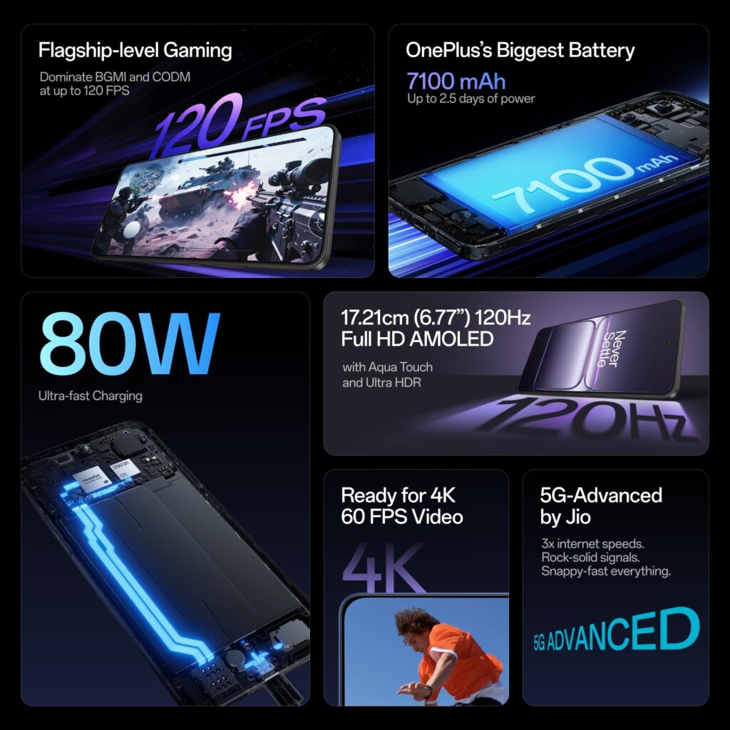OnePlus Nord CE5 in Nexus Blue